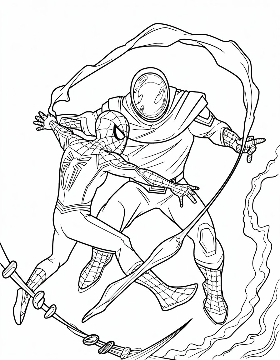Spider-Man vs Mysterio